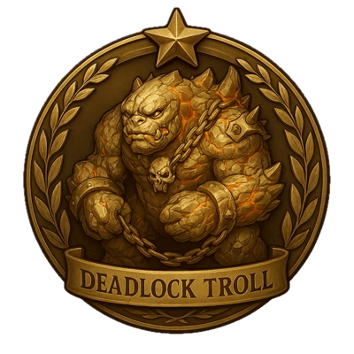 Победил: Deadlock-тролль
