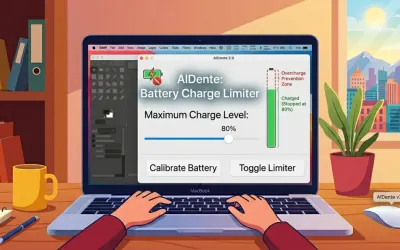 AlDente — ограничение заряда батареи MacBook