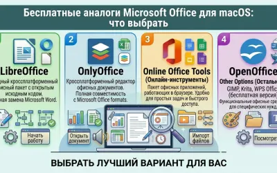 Бесплатные аналоги Microsoft Office для macOS: Word, Excel, PowerPoint