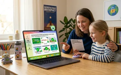 Безопасный интернет для детей 5-10 лет на Mac в 2026