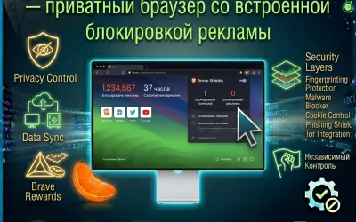 Brave — приватный браузер со встроенной блокировкой рекламы