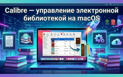 Calibre — управление электронной библиотекой на macOS