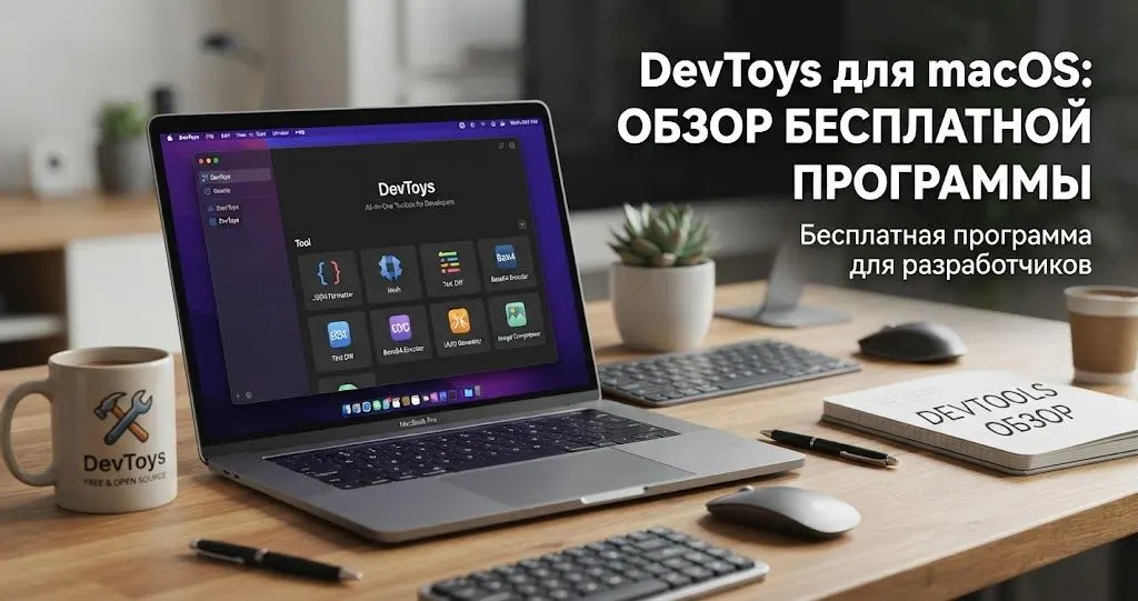 DevToys для macOS - бесплатная программа | Блог Mac-Soft.ru