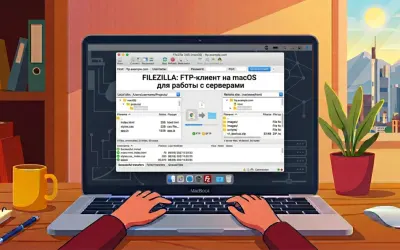 FileZilla — FTP-клиент на macOS для работы с серверами