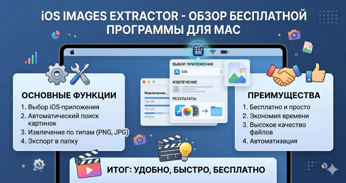 iOS Images Extractor - извлечение картинок из iOS-приложений на Mac