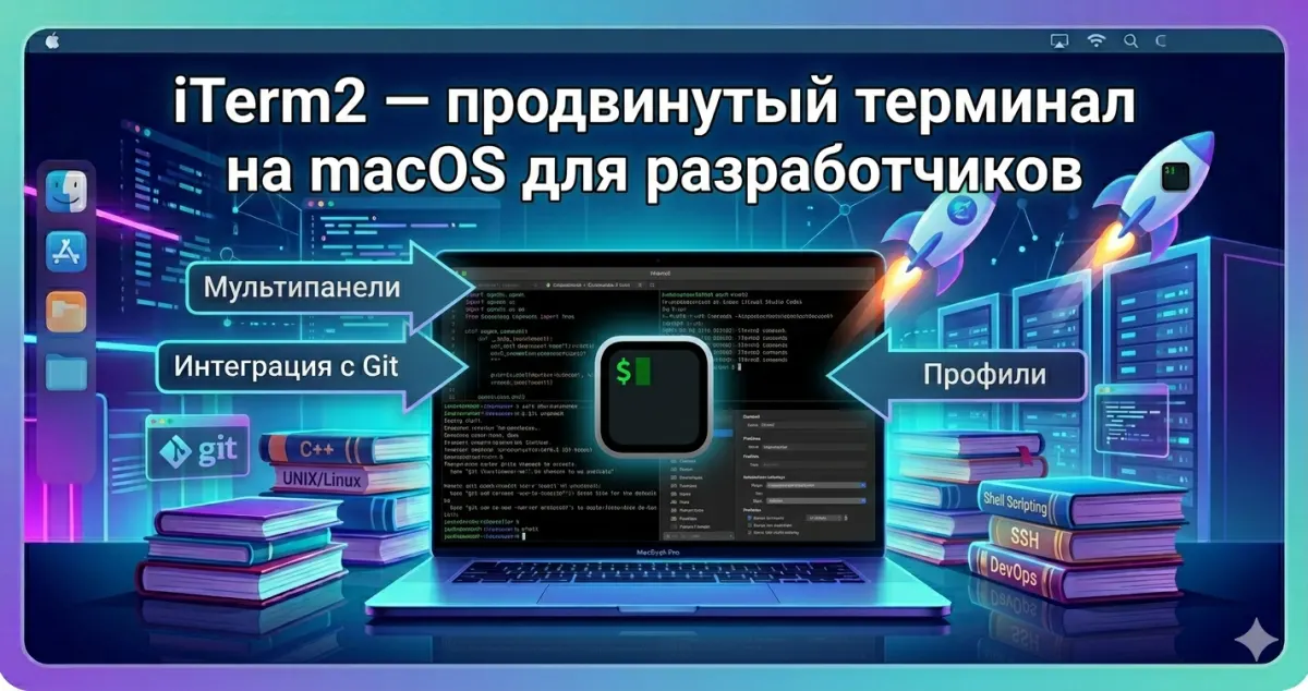 iTerm2 — продвинутый терминал на macOS для разработчиков