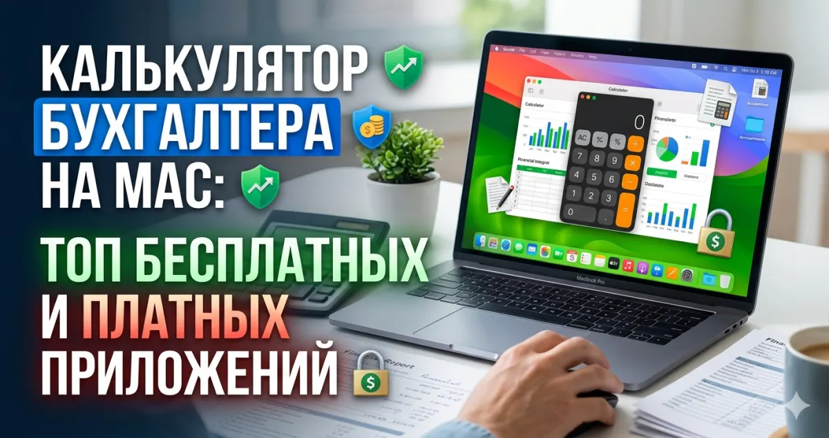 Калькулятор бухгалтера на Mac: топ бесплатных и платных приложений
