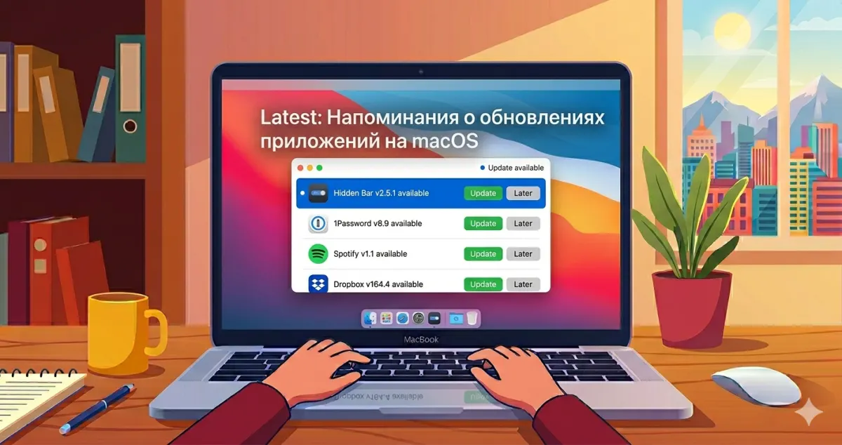 Latest - напоминания о обновлениях