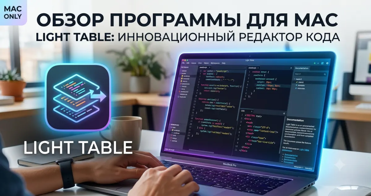 Light Table - обзор программы для Mac