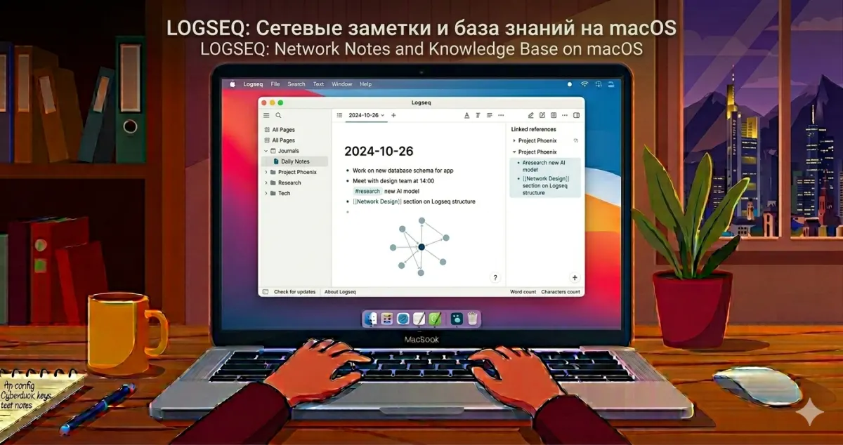 Logseq — сетевые заметки и база знаний на macOS