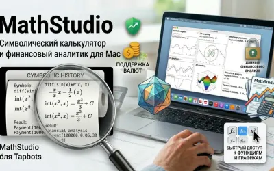 MathStudio: символический калькулятор и финансовый аналитик для Mac