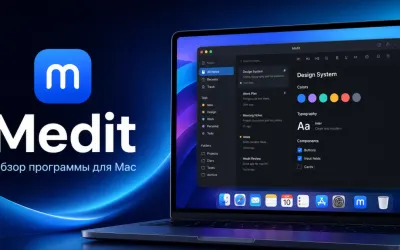 medit - обзор программы для Mac