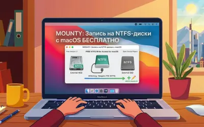 Mounty — запись на NTFS-диски с macOS бесплатно