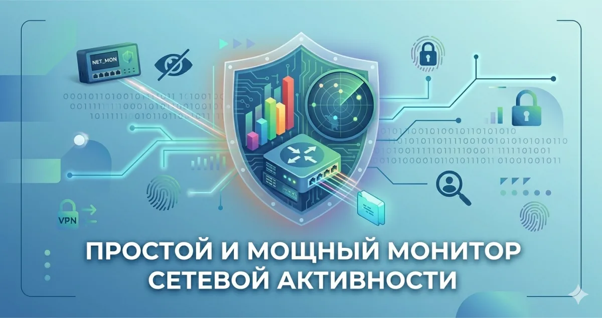 Netiquette - простой и мощный монитор сетевой активности для Mac
