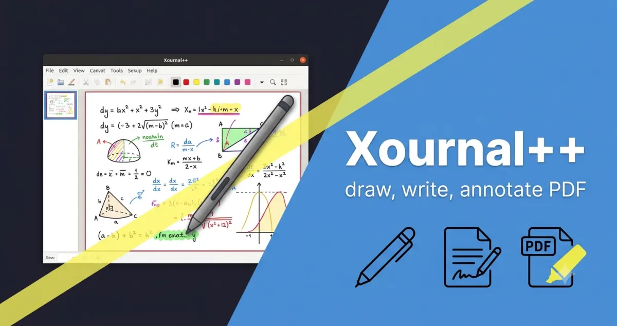 Обзор Xournal++: рисуй, пиши, комментируй PDF