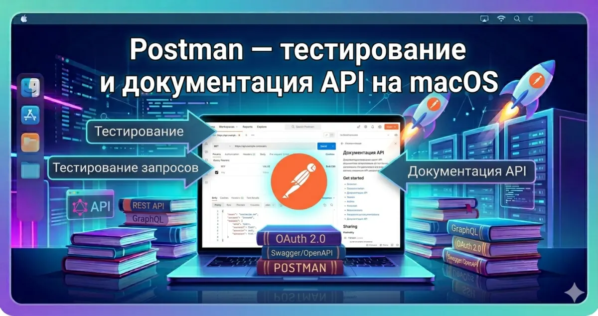 Postman — тестирование и документация API на macOS
