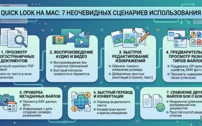 Quick Look на Mac: 7 неочевидных сценариев использования