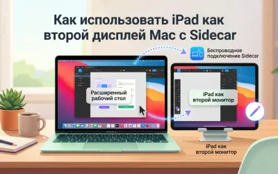 Sidecar: как превратить iPad во второй монитор для Mac
