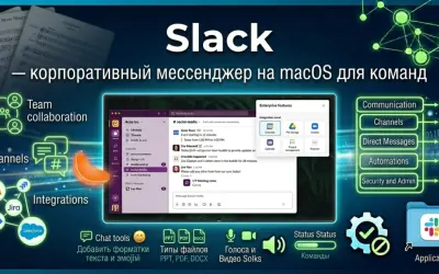 Slack — корпоративный мессенджер на macOS для команд