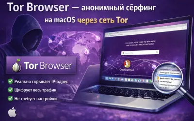Tor Browser — анонимный сёрфинг на macOS через сеть Tor