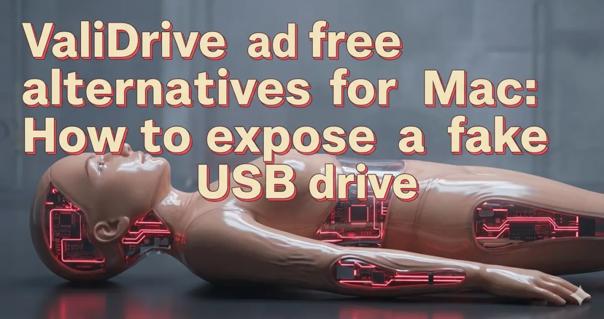ValiDrive и бесплатные аналоги для Mac: как разоблачить поддельный USB-накопитель