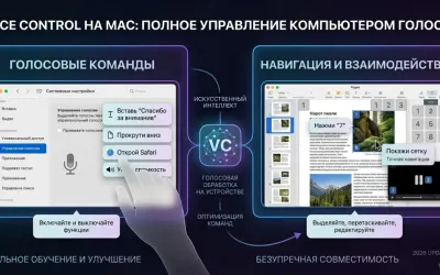 Voice Control на Mac: полное управление компьютером голосом