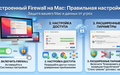 Встроенный Firewall на Mac: правильная настройка