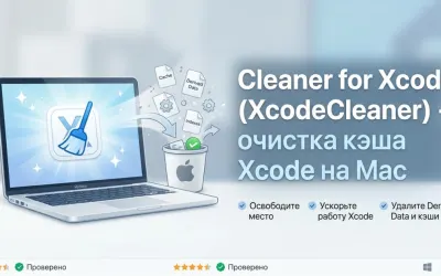 Cleaner for Xcode (XcodeCleaner) - очистка кэша Xcode на Mac