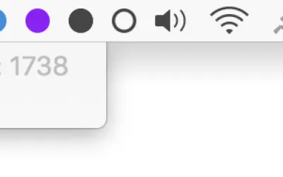 AnyBar - бесплатно для macOS