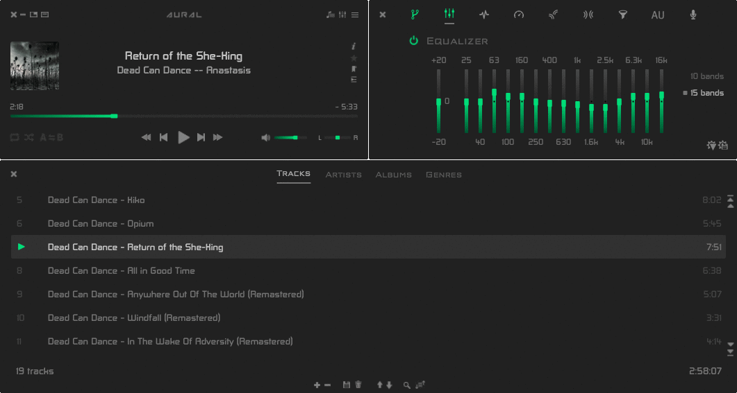 Aural Player - бесплатно для macOS