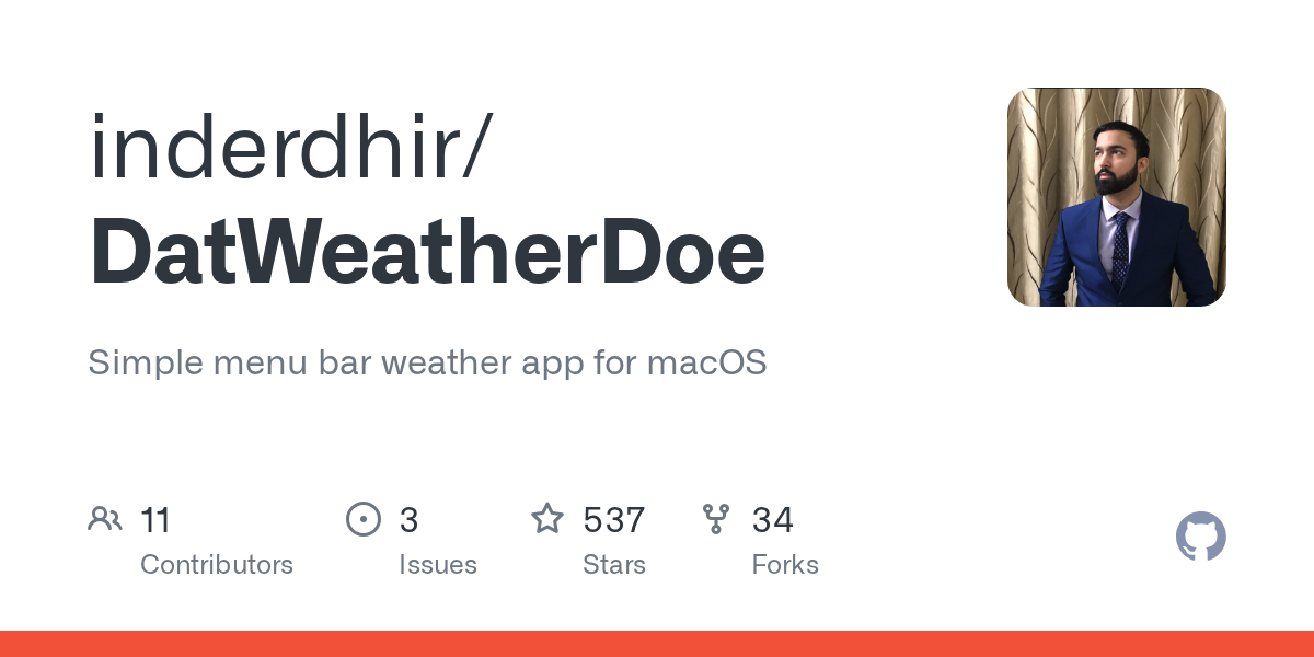DatWeatherDoe - бесплатно для macOS