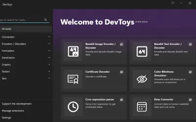 DevToys - бесплатно для macOS