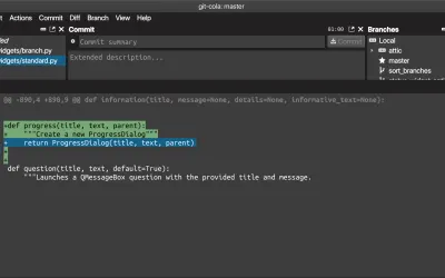 Git Cola - бесплатно для macOS
