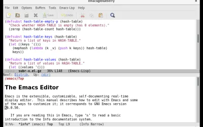 GNU Emacs