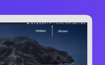 Hidden Bar - бесплатно для macOS