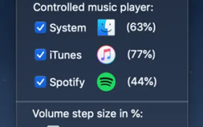 iTunes-Volume-Control - бесплатно для macOS
