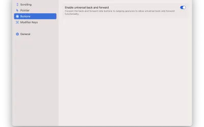 LinearMouse - бесплатно для macOS