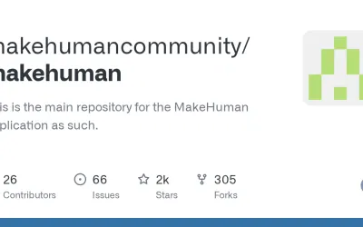 MakeHuman - бесплатно для macOS
