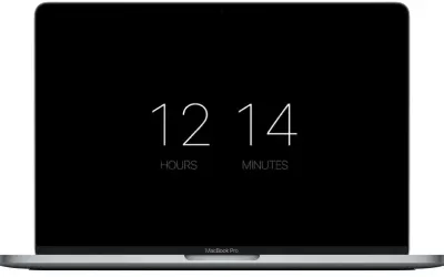 MinimalClock - бесплатно для macOS