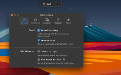 Mos - бесплатно для macOS