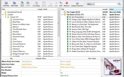 MusicBrainz Picard - бесплатно для macOS