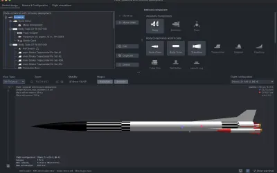 OpenRocket - бесплатно для macOS