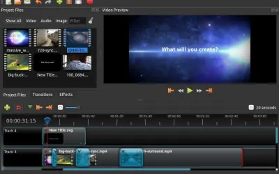 OpenShot Video Editor - бесплатно для macOS