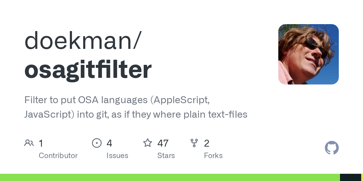 osagitfilter - бесплатно для macOS