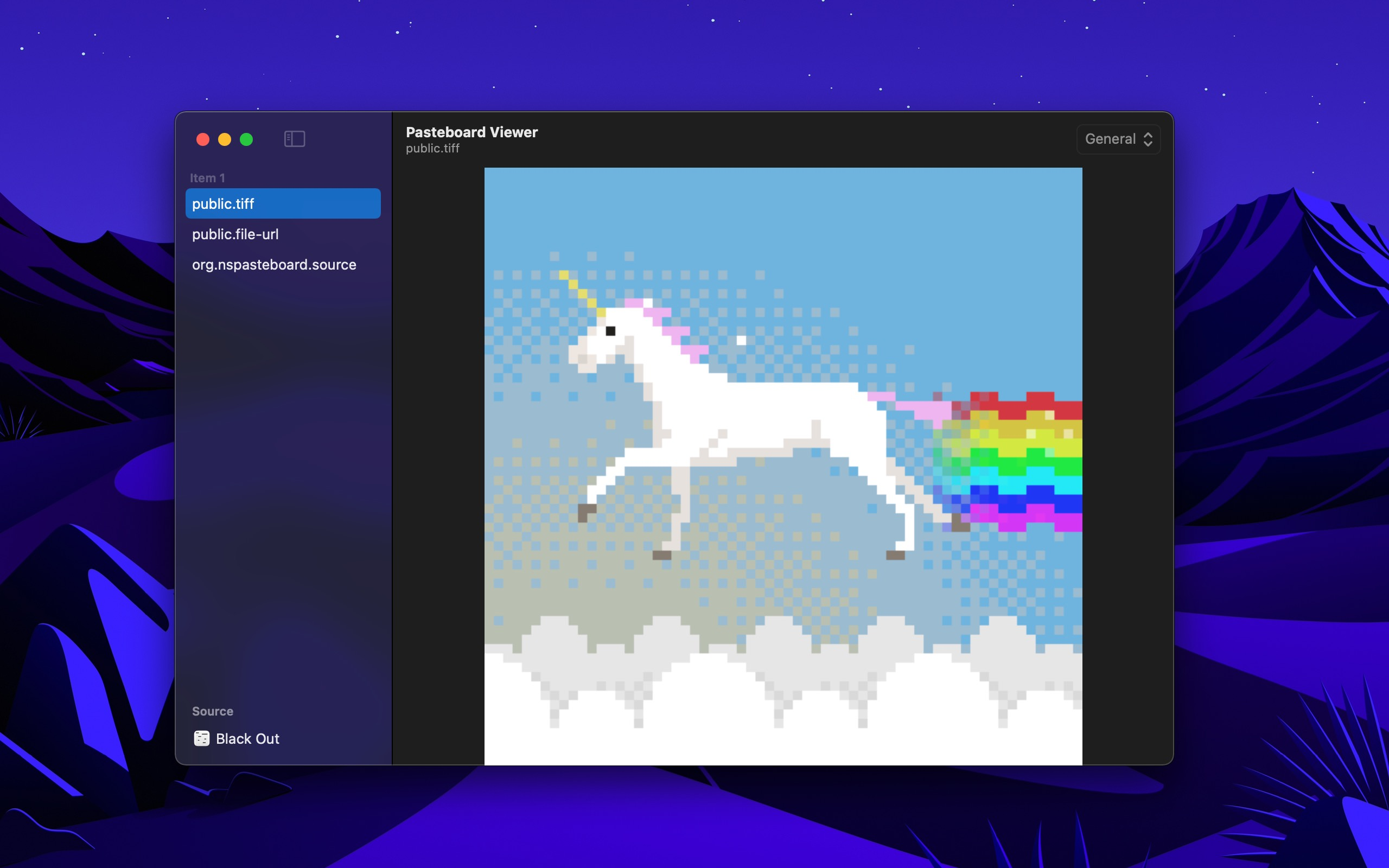 Pasteboard Viewer - бесплатно для macOS