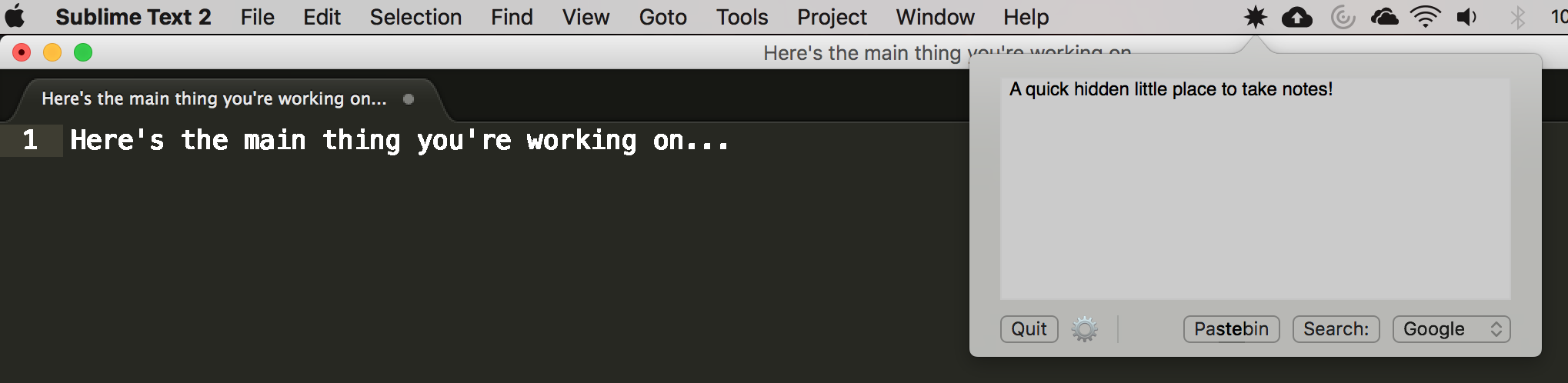 Quickeys - бесплатно для macOS
