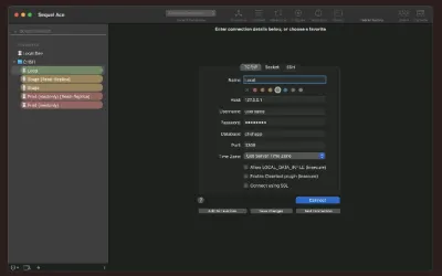 Sequel Ace - бесплатно для macOS