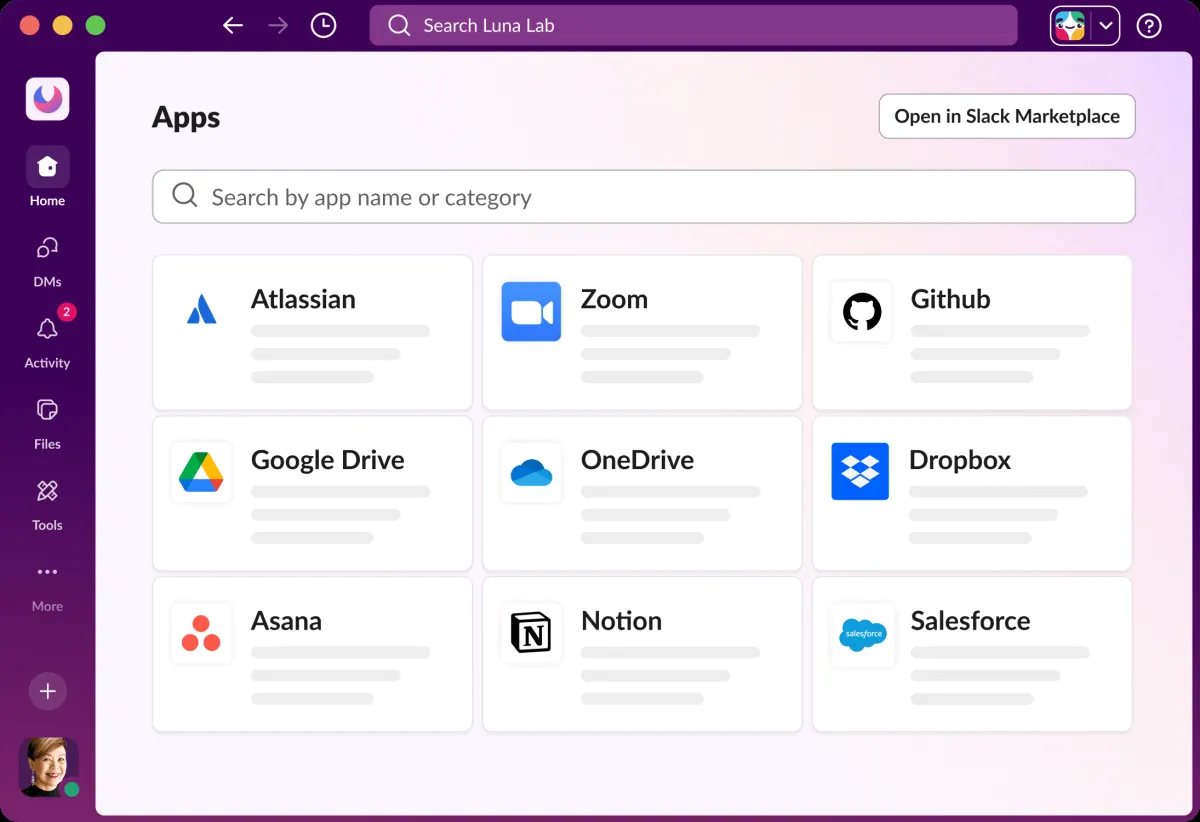 Slack - скриншот 3