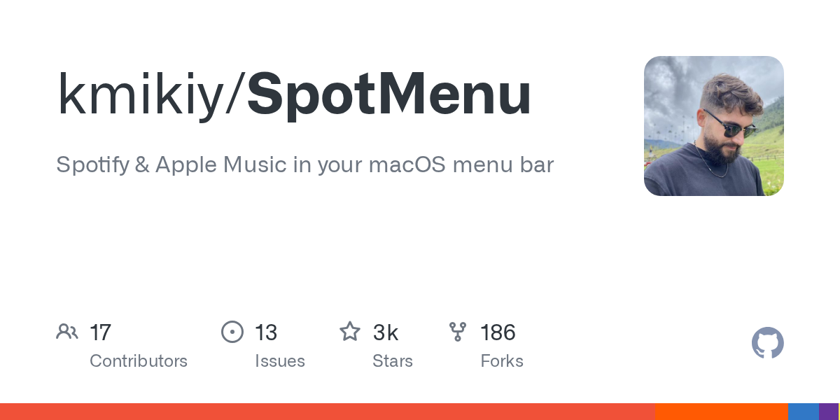 SpotMenu - бесплатно для macOS