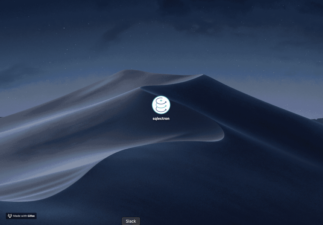 sqlectron - бесплатно для macOS